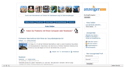 Desktop Screenshot of anzeigerlokal.de